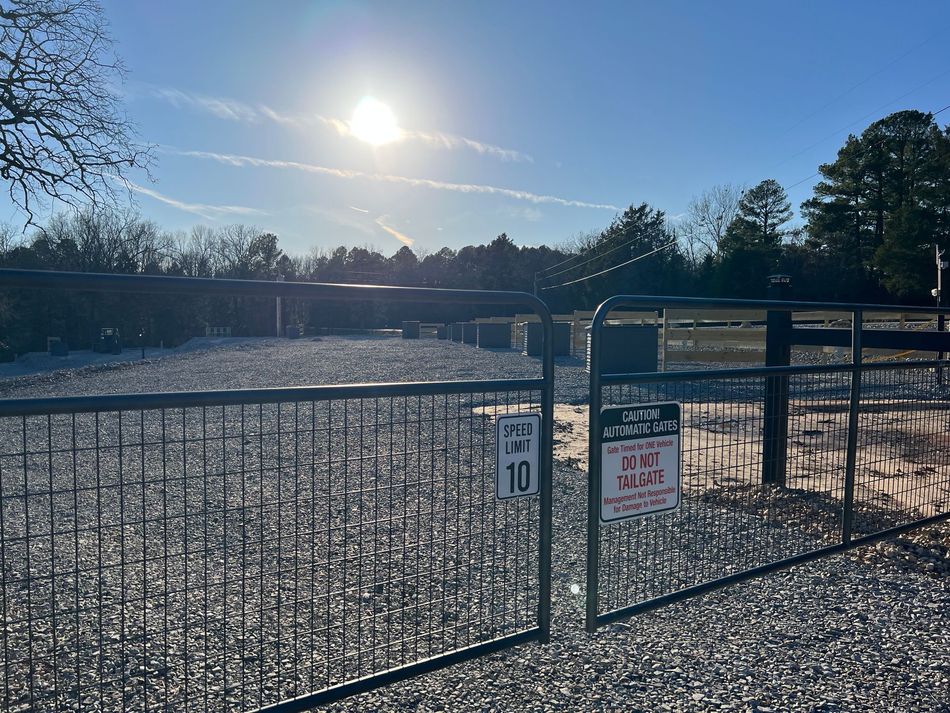 Gated entrance at White River Vacation RV Resort